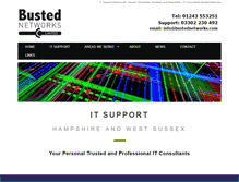 Tablet Screenshot of bustednetworks.com